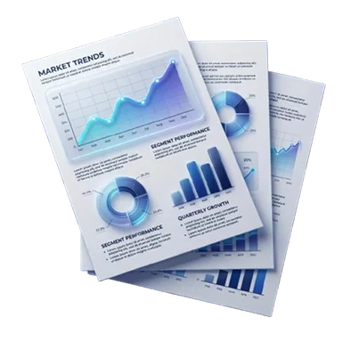 Analytics and reporting illustration.